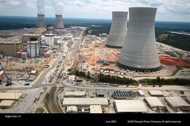 Georgia Power submits test results on second Plant Vogtle nuclear reactor   Albany Herald