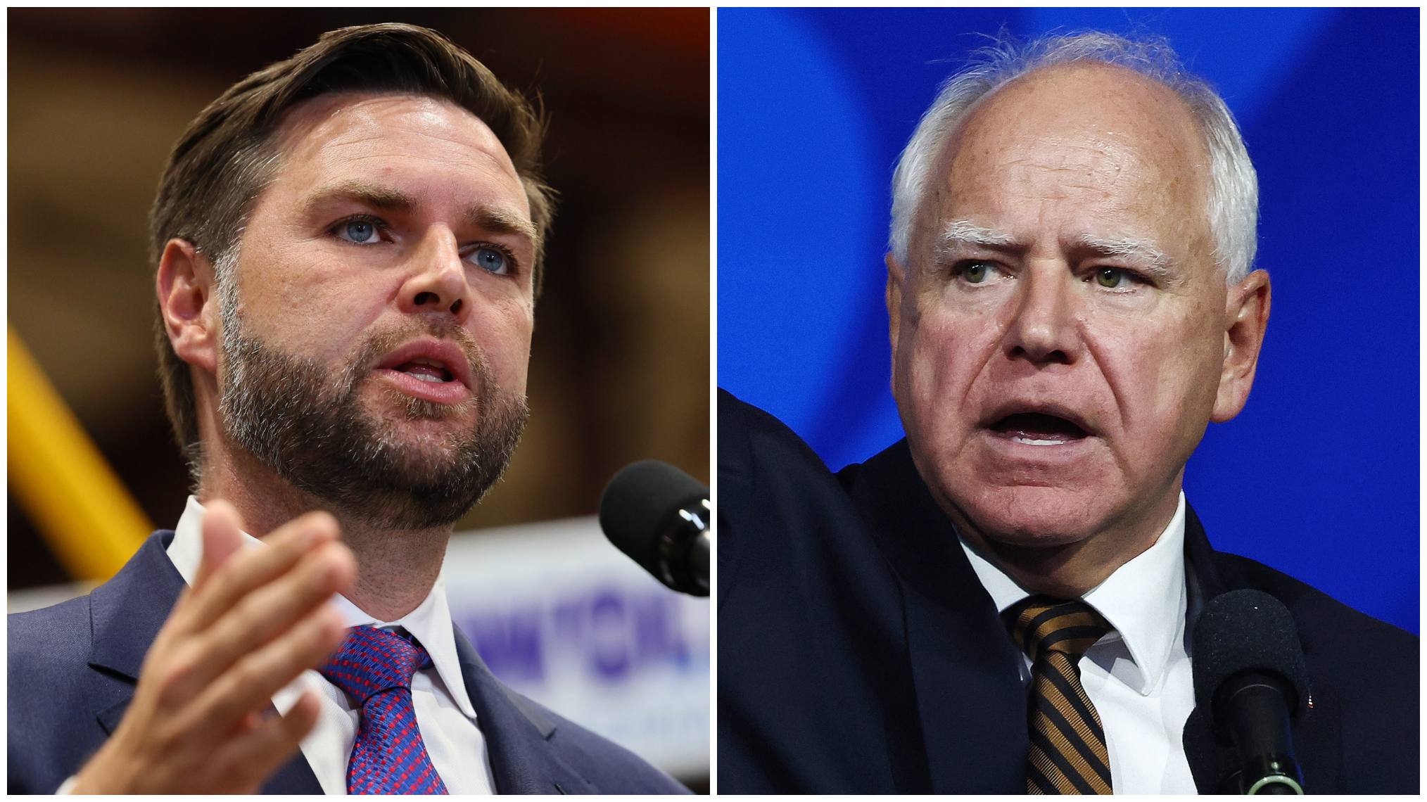 Vice Presidential Debate on CBS: How to Watch JD Vance and Tim Walz's First Meeting