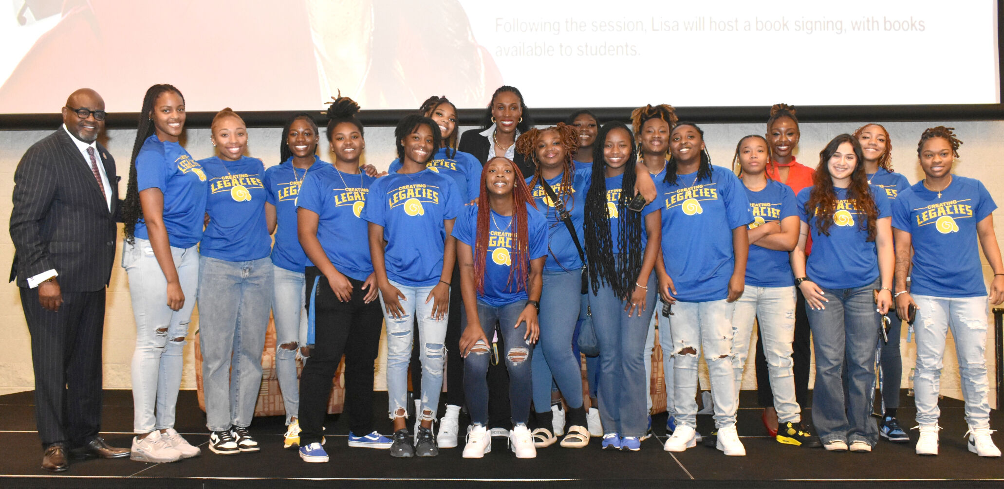 PHOTOS: Lisa Leslie speaks as Albany State lecture series – Albany