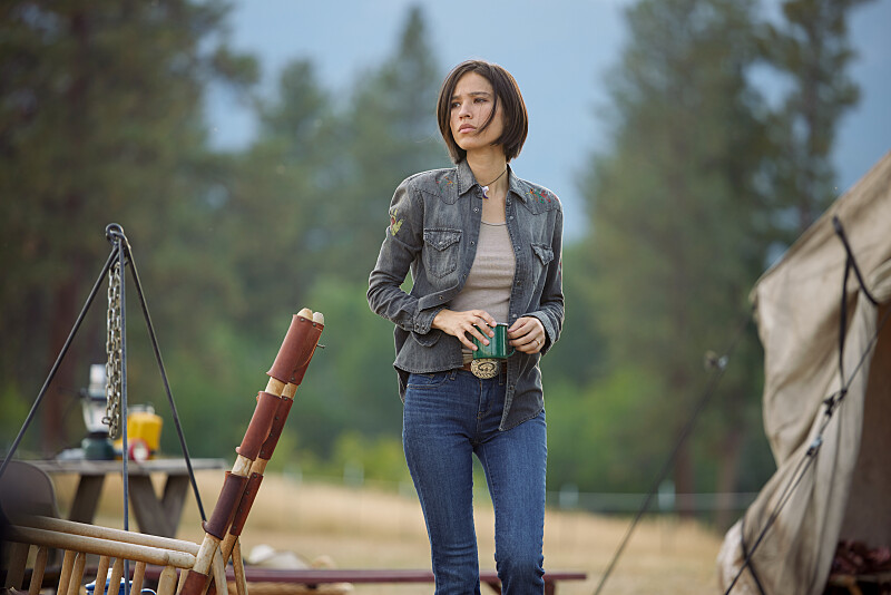 'Yellowstone' Season 5, Part 2 Preview: Kelsey Asbille Talks Beth vs. Jamie, Monica and Kayce