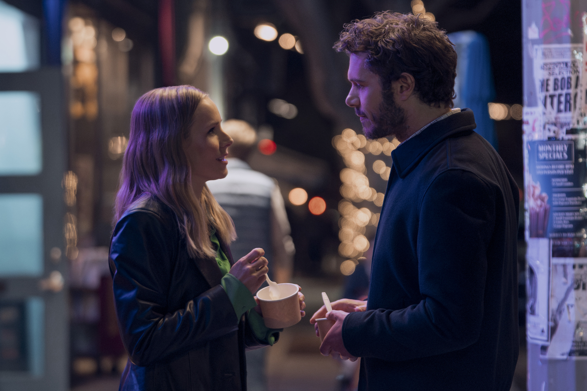 Kristen Bell and Adam Brody in 'Nobody Wants This.'
