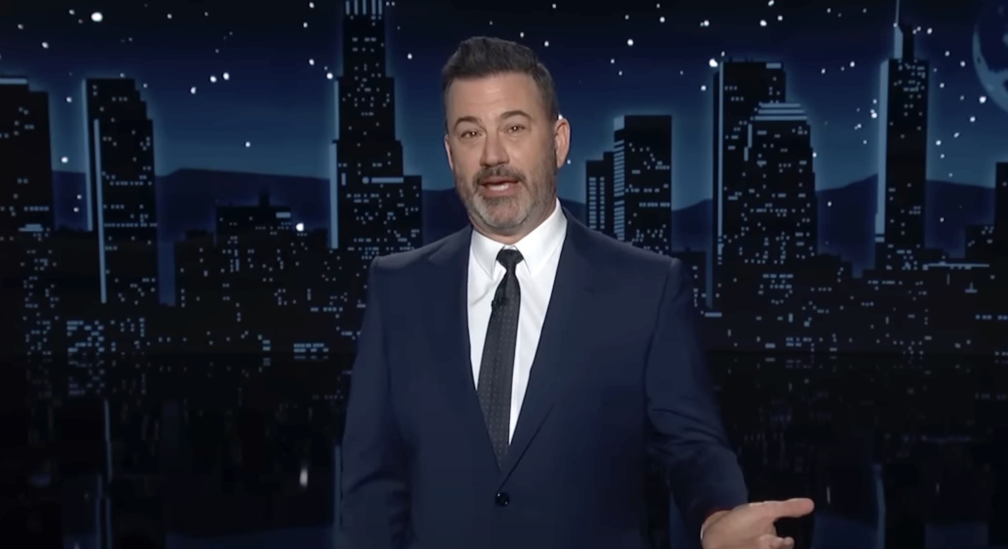 Jimmy Kimmel Reacts to Biden Pardoning His Son Hunter & Trump Party