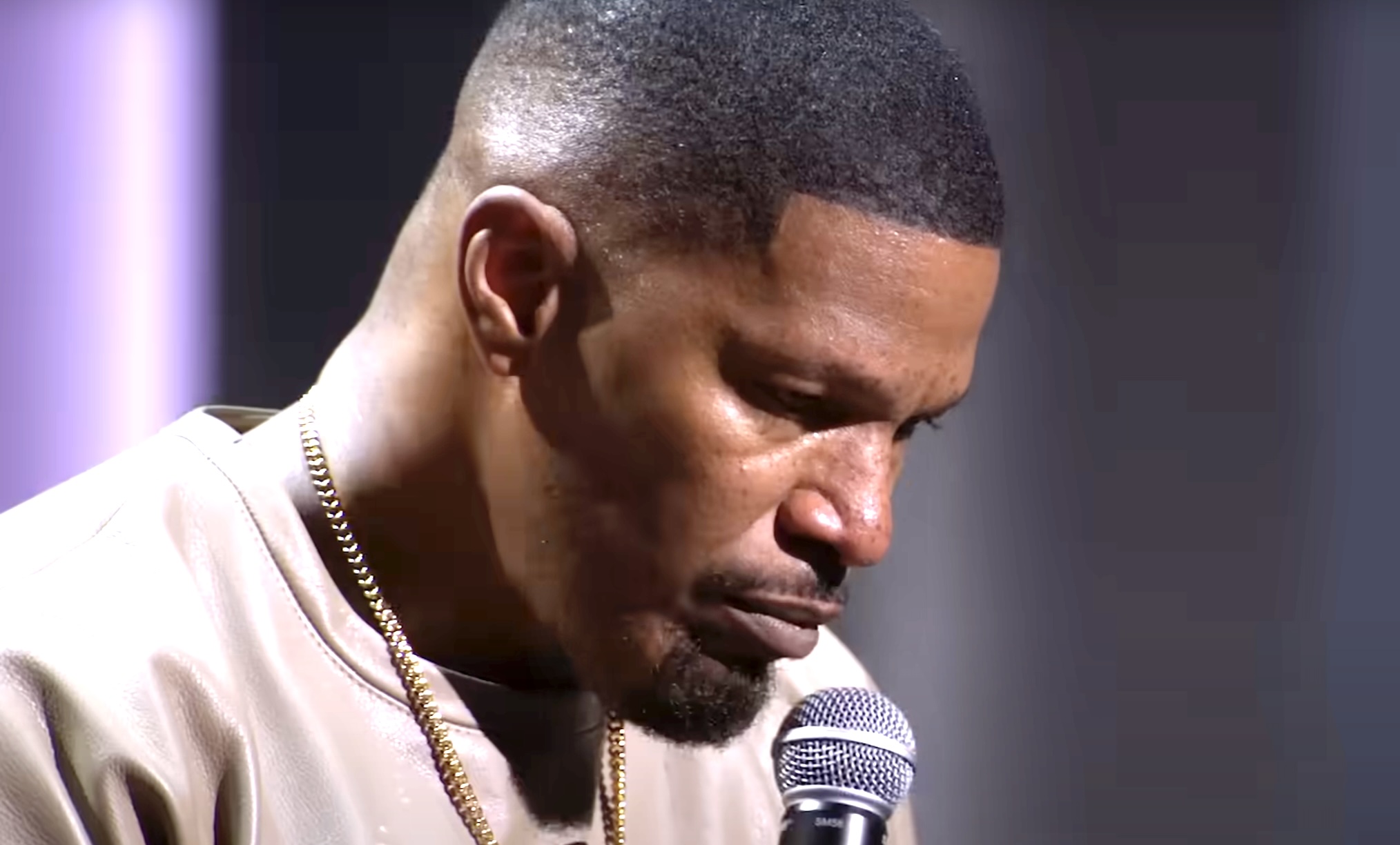 Emotional Jamie Foxx Reveals Stroke Almost Killed Him in Netflix Special