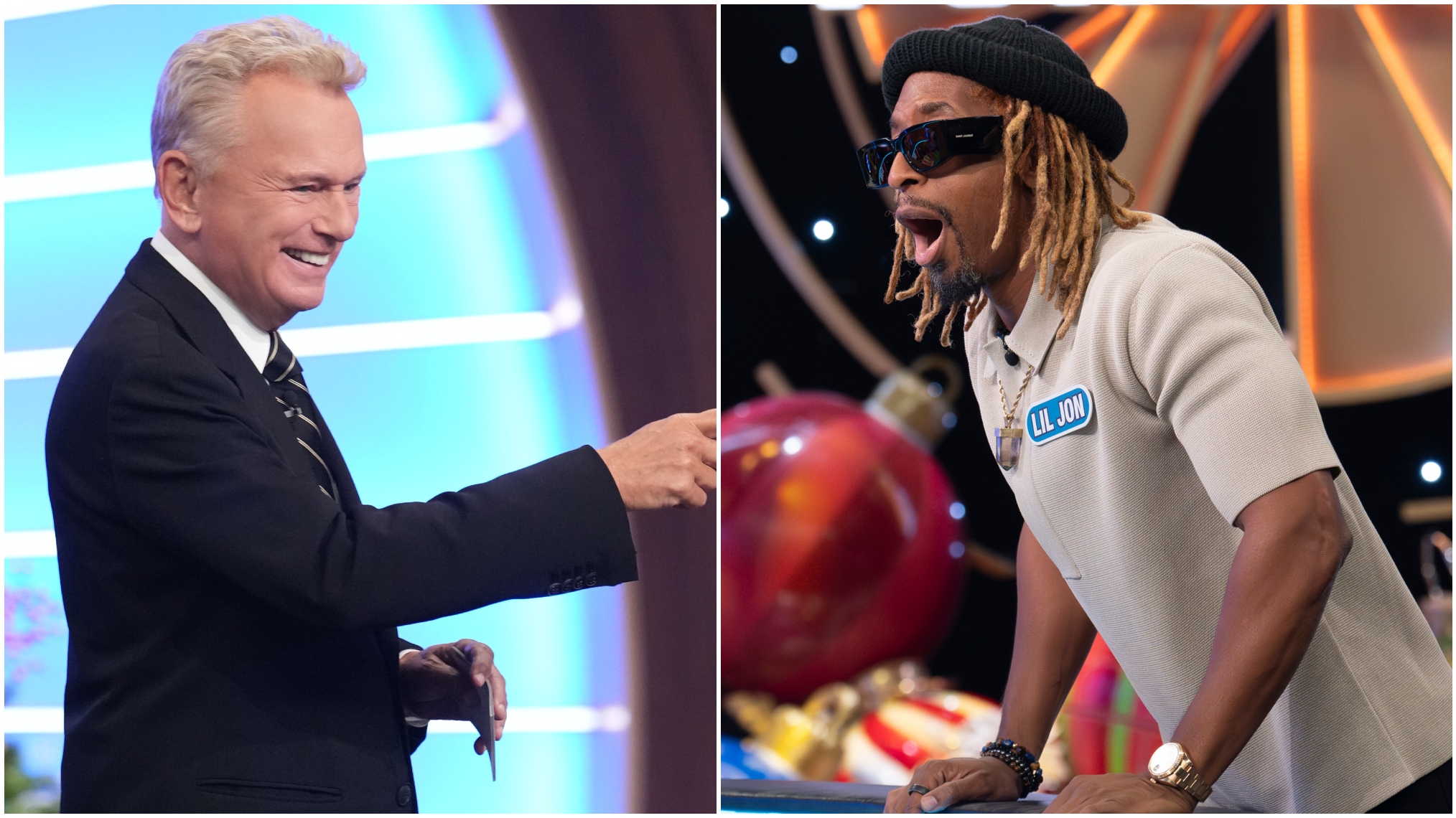 'Celebrity Wheel of Fortune' Preview: Pat Sajak Imitates Lil Jon's 'Yeah!' (Exclusive)