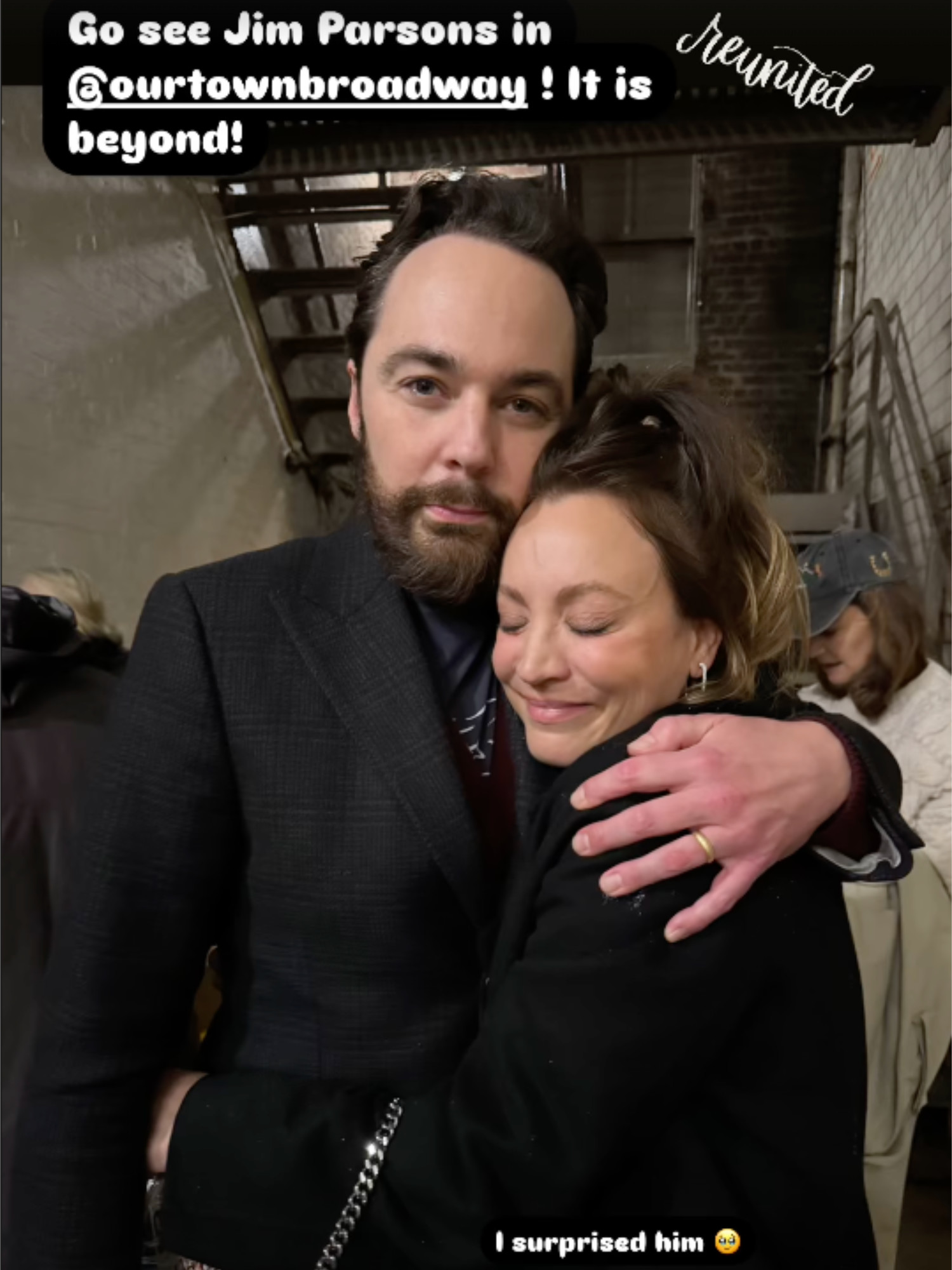 Big Bang Theory' Reunion! Kaley Cuoco Joins Jim Parsons to Support His  Broadway Run – Albany Herald, image size:1500x2000