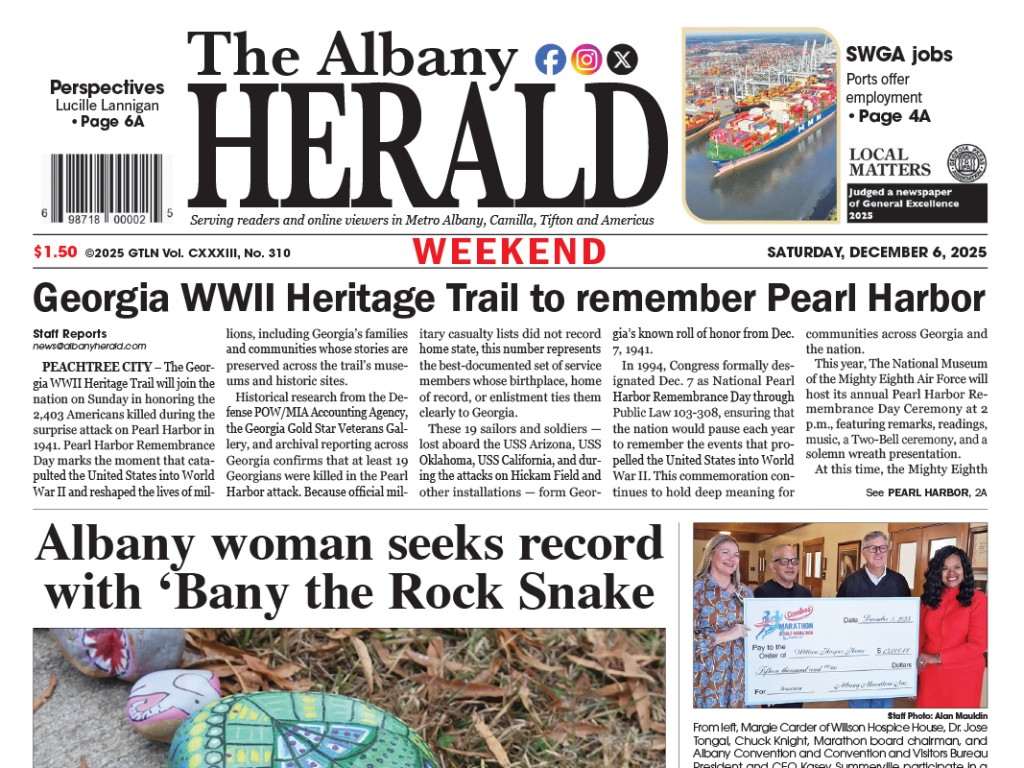 Albany Herald – December 6, 2025