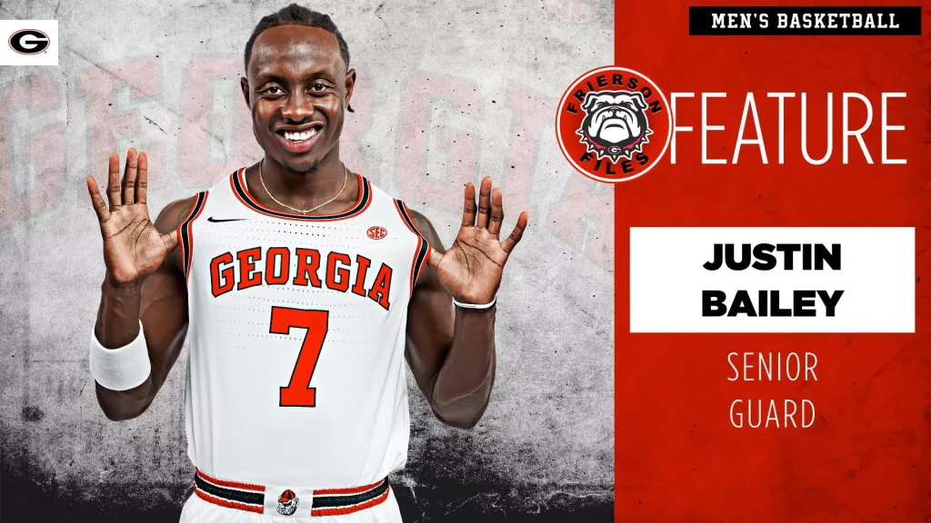 Georgia’s Justin Bailey has made hoop dreams come true
