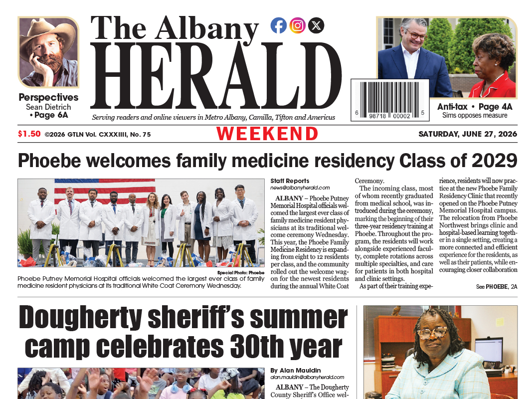 E-edition June 27 2026– Albany Herald