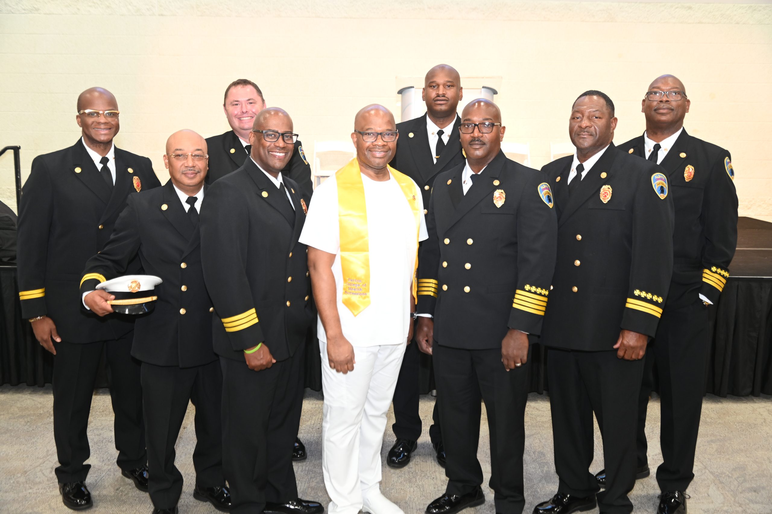 Albany Fire Chief and Emergency Management Director Cedric Scott looks to add registered nurse to his titles