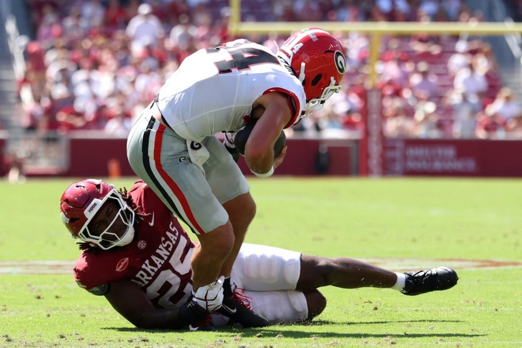 Georgia Bulldogs Defeat Arkansas Razorbacks 45-17