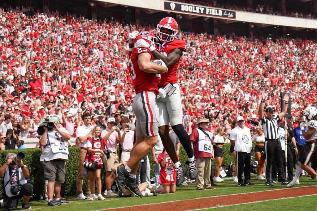 No. 2 Georgia Faces No. 6 Alabama in Pivotal Showdown Amidst Hurricane Concerns